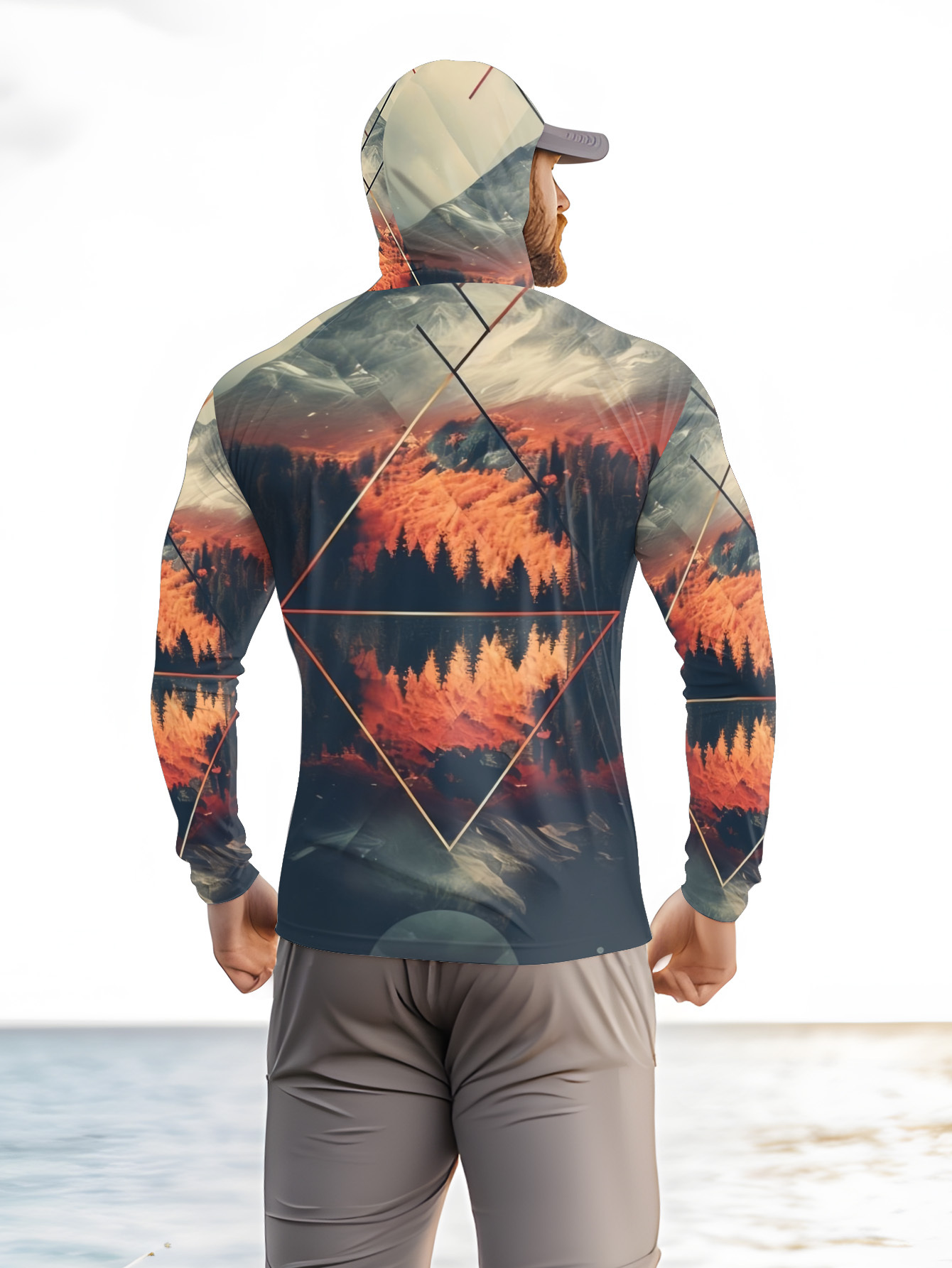 Outdoor Men's Fishing Hoodie B - Fishing Hoodie 评论和价格