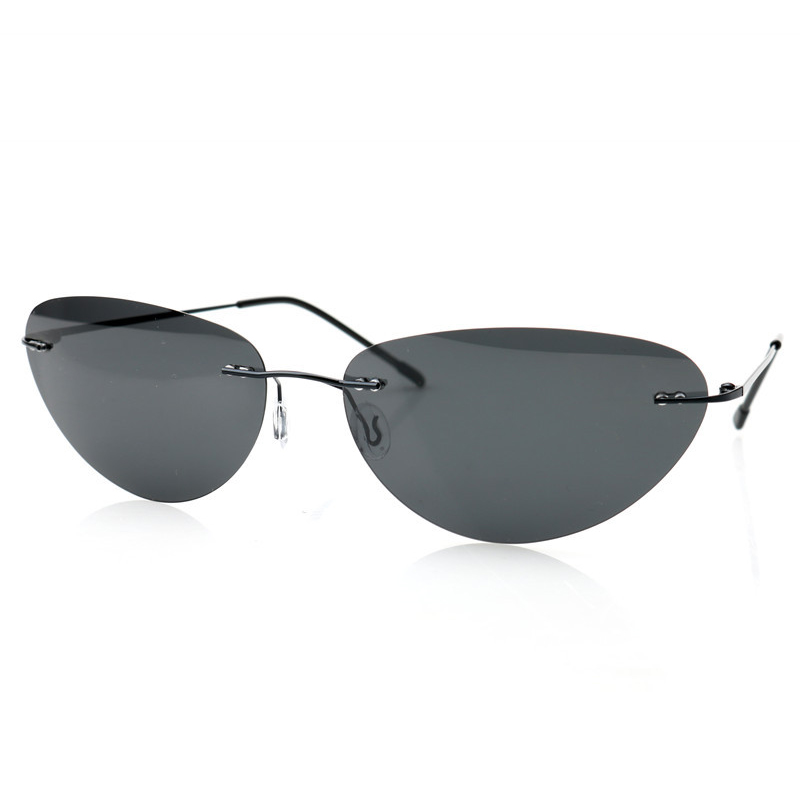 Fashion Rimless Sunglasses, Ca - Fishing Sunglasses Polarized 评论和价格
