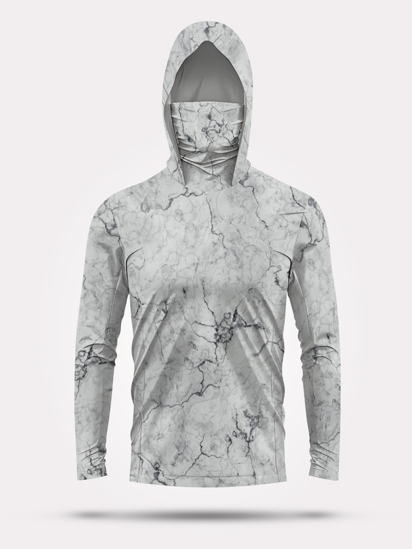 Men Hood Fishing Shirt long sl - Fishing Shirt Uv Protection 评论和价格